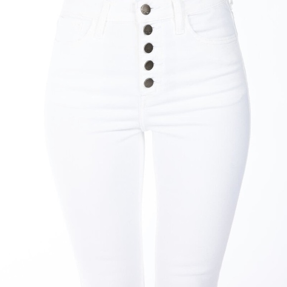 White High Waisted Jeans - Picture 4 of 7